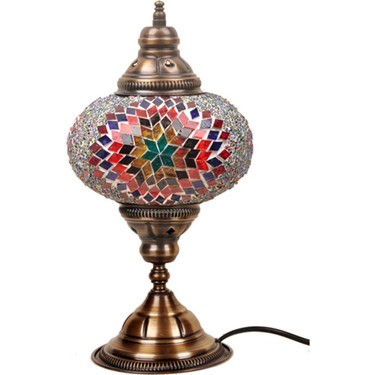 Table Top Mosaic Lamp Model 1
